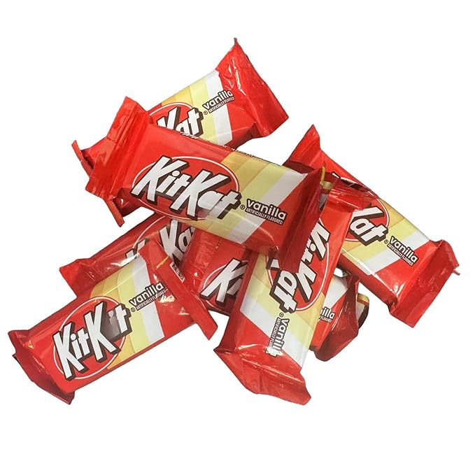 KITKA Vanilla Crisp Wafers in Vanilla Flavored Creme Snack Size 2 Pounds