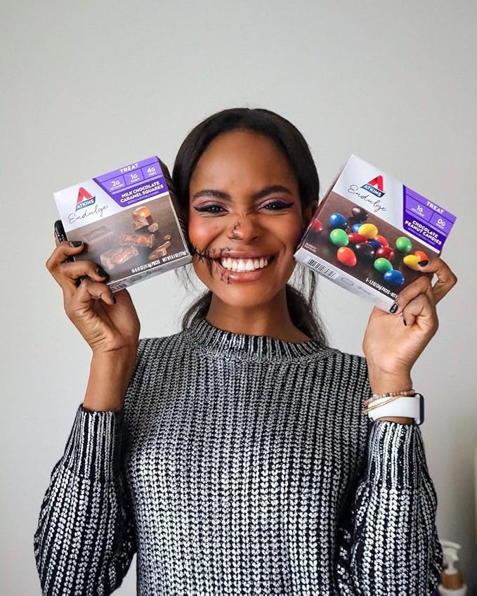 Atkins Endulge Chocolate Peanut Candies Dessert Favorite 0g Sugar 20 Count