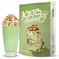 Keto Chow Pistachio | Keto Meal Replacement Shake Powder | Nutritionally Complete | Low Carb | Delicious Easy Meal Substitute | Protein Rich You Choose The Fat | 21 Meal Serving