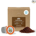 Love Grown Compostable Coffee Pods - Compatible With Most Major Coffee Pod Brewer - 100% Arabica Plastic-Free Non-GMO - Dark Roast Box of 15