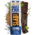 Made by True Original Biltong Slab - Premium Grass-Fed Whole Beef Jerky Slab (8 oz Pack of 1) - High-Protein Keto Snack All-Natural &amp Gluten-Free Antibiotic-Free No-Carb - (Uncut Charcuterie S