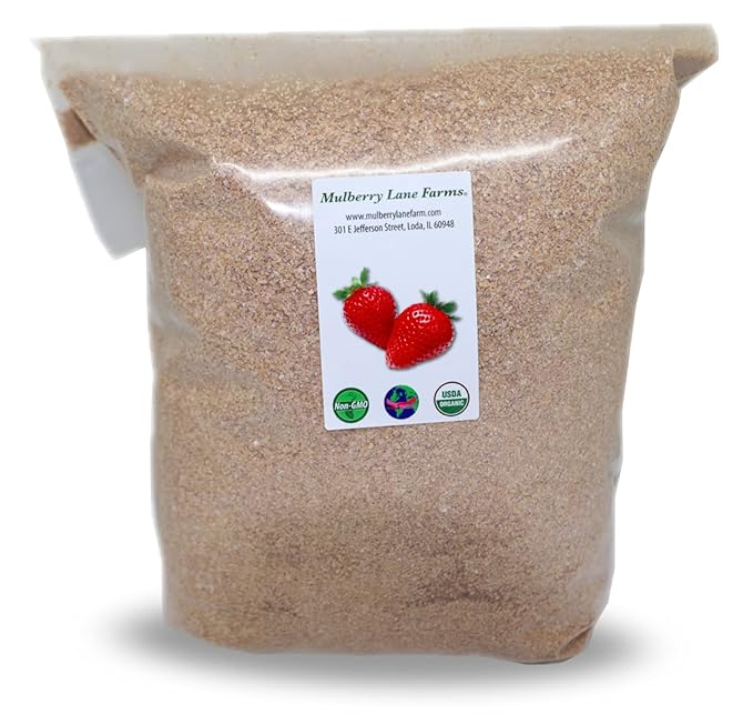Wheat Bran 4 Pounds USDA Certified Organic Non-GMO Bulk Product of USA Mulberry Lane Farms