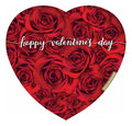 Elmer Chocolate Red Rose Wrap Heart Shaped Box - 12 oz - 30 Pieces - Perfect for Valentine's Day and Giving to that Special Someone