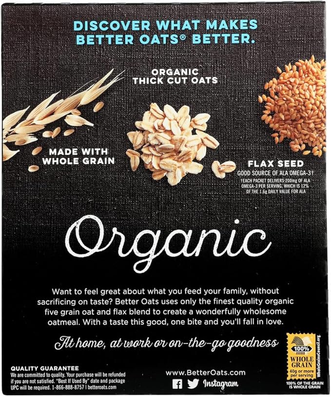 Better Oats - Better Oats Bare 8 Pouches (6x11.8 OZ)