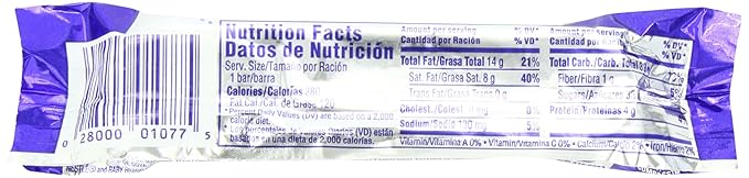 Baby Ruth Chocolate Bar 2.1 Ounce Bars (Pack of 24)