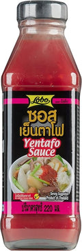 Thai Yen Ta Fo Noodle Sauce 220ml | Authentic Pink Noodle Soup Base | Stir-Fry &amp Rice Seasoning | Bold Thai Flavor | No Artificial Coloring