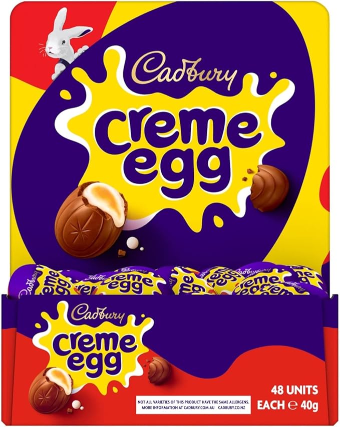 Cadbury Creme Egg - 1.41oz (40g) (Pack of 48)