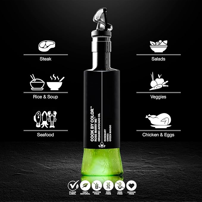 Flavored Cold Pressed Avocado Oil for Cooking Organic Avocado Oil Cooking Oil for Keto Vegan Kosher No Sodium GMO MSG or Additives Frying Oil 350 mL 11.8 Fl Oz Rose Marry Me Flavor