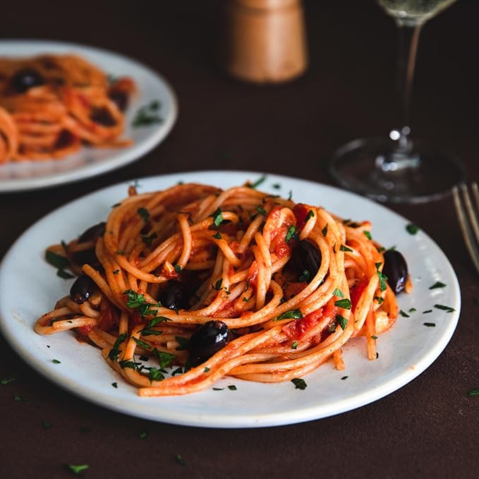 Bionaturae Spaghetti Pasta Noodles - Gluten Free Spaghetti Pasta Rice &amp Lentil Pasta Kosher High Protein Non-GMO USDA Certified Gluten Free Spaghetti Noodles Crafted in Italy - 12 Oz 6 Pac