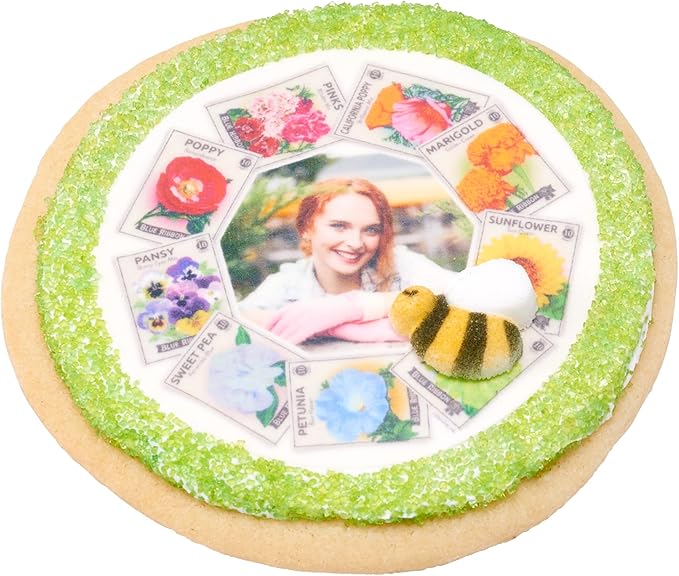Lucks Dec-Ons Decorations Molded Sugar/Cup-Cake Topper Bumble Bees Assortment 1 Inch 176 Count