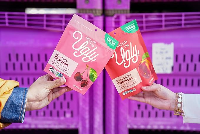 Hello! I’m Ugly Dried Cherries Unsweetened Fruit Snacks No Sugar Added Healthy Sweet Snacks Upcycled California Produce 10lbs