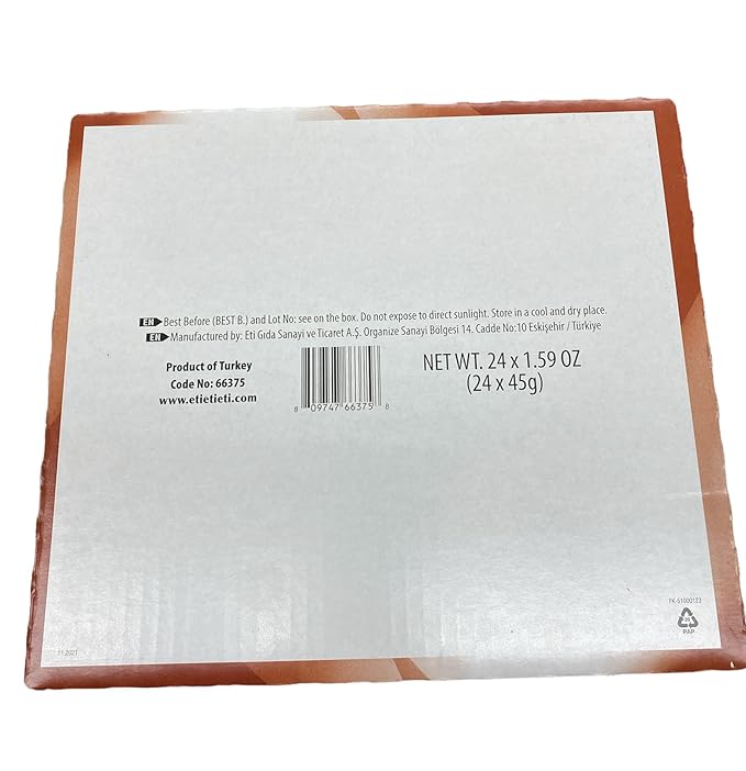 ETI PopKek [ Cocoa Coated Cake with Chocolate Sauce] (pack of 24)