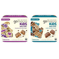 GoMacro MacroBar Organic Vegan Protein Bars - Banana + Almond Butter &amp Coconut Almond Butter Chocolate Chips (2.3 Ounce Bars 12 Count) (Pack of 2)