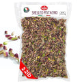 Pistachios No shell Raw Shelled Unsalted 2.2 lb (1 kg) Turkish Pistachios Raw Kernel Natural Purple Color Gusto Etna