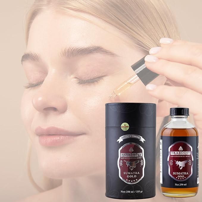 Meliponini Honey 80ML &amp TraBoost Stingless Bee Honey Gold 250 ML