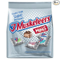 3 MUSKETEERS Milk Chocolate Candy Bars - Minis 8.4 oz Bags (Pack of 8) Bulk Candy Bars Box