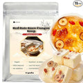 Freeze-Dried Red Date Snow Fungus Soup with Longan Instant White Fungus 100% Natural Vegan Low Fat 15 Packs