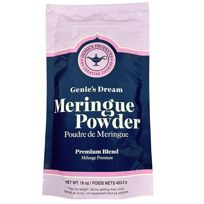Genie's Dream Premium Meringue Powder 16oz (1lb) pouch