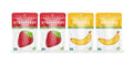Nature’s Turn Freeze-Dried Fruit Snacks Strawberry and BananaCrisps Pack of 4 (1.2 oz Each)