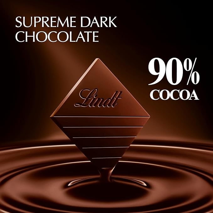 Lindt EXCELLENCE 90% Cocoa Dark Chocolate Candy Bar Dark Chocolate 3.5 oz. Bar