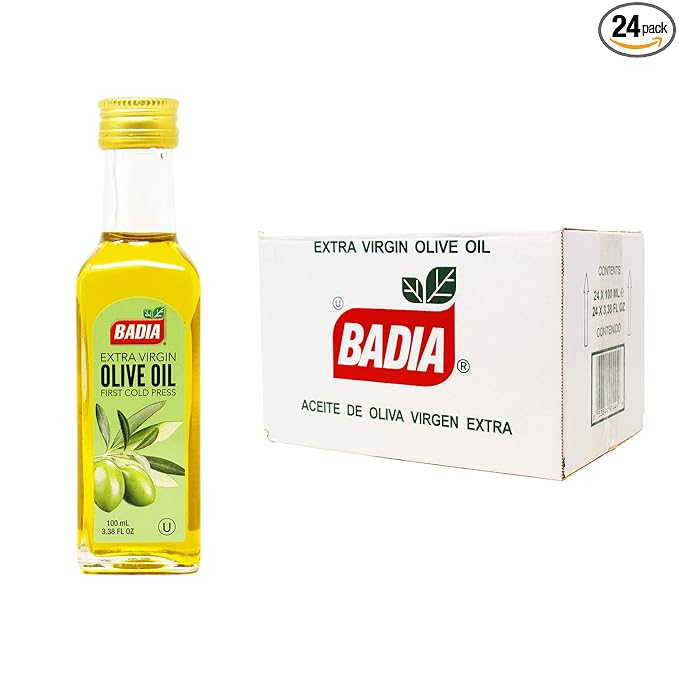 Badia Olive Oil Extra Virgen 3.38 Ounce (Pack of 24)