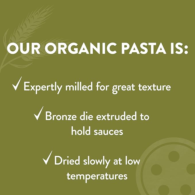 DeLallo Organic Capellini Pasta Made with Only 100% Semolina Durum Wheat Flour Bronze Cut Made in Italy Non-GMO Kosher Vegan Preservative Free 1 Pound Bag (4 Pack)