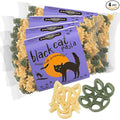 Pastabilities Fun Shaped Pasta for Kids - Black Cat Shaped - Cats and Paws Animal Theme Non-GMO Natural Wheat Pasta All-Natural Kosher Certified Made in the USA (4 Pack 14 Oz)