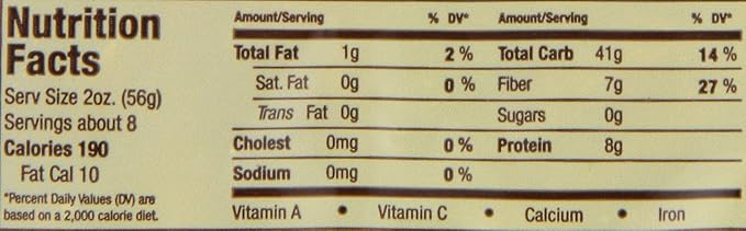 Anna Whole Wheat Penne Rigate 1 Pound Bags (Pack of 12)