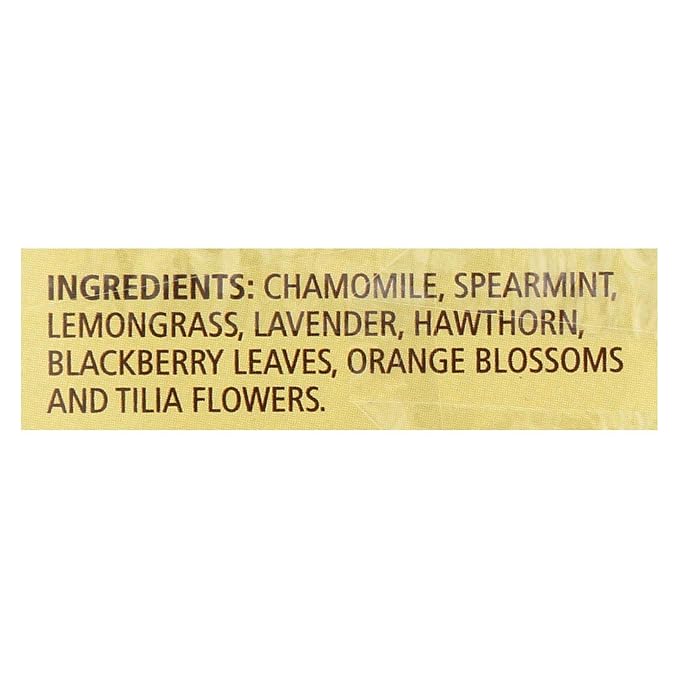 Celestial Seasonings Sleepytime Lavender Herbal Tea Caffeine Free Non GMO 20 Bags (Pack Of 6)