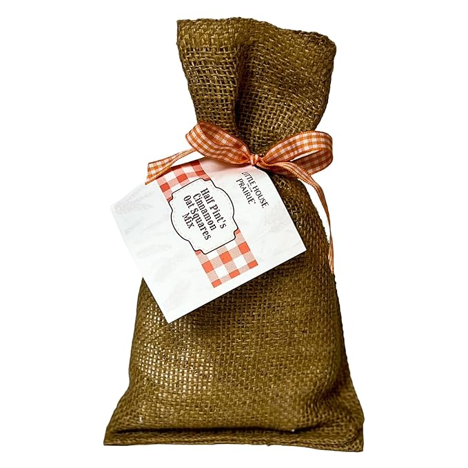 SET OF TWO - Officially Licensed Little House on the Prairie NEW Pantry Mixes Presents Half Pints Cinnamon Oat Squares Baking Mix. Easy Enough for Mommy and Me Baking!