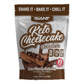 Giant Sports Keto Cheesecake Shake Mix - Delicious Low Carb Ketogenic Diet Gluten Free Powder Mix - Works Great with Almond Milk - Chocolate (20 Serving Bag)