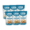 LIVIVA Shirataki Konjac Penne (6 Pk - 110 oz) – Diabetic-Friendly Low Carb Low Calorie Pasta Noodles Ready to Serve – No Odor Certified Non-GMO Gluten Free Vegan Plant-Based Keto Kosher Halal