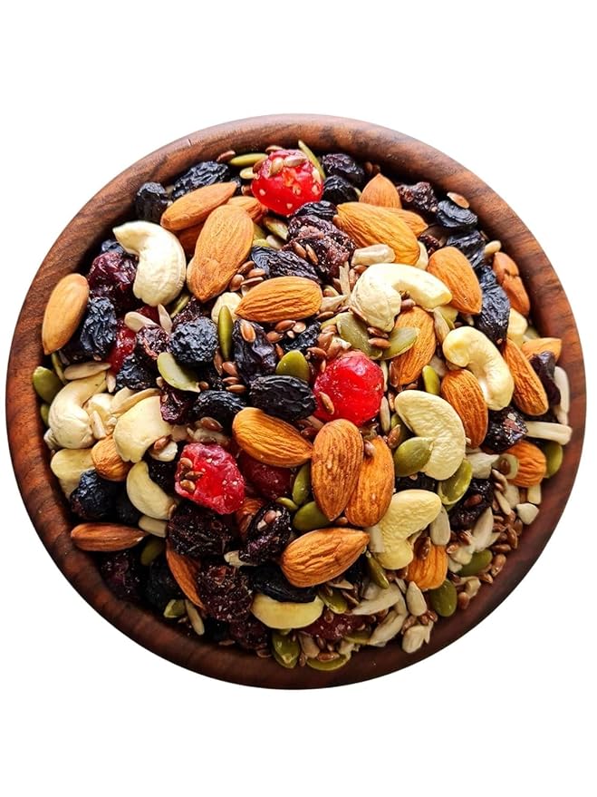 Generic Premium Dry Fruits (Trail Mix)Roasted Mix Seeds | Nutrient -packed seeds | Immune support | Non-GMO seeds - 250 g