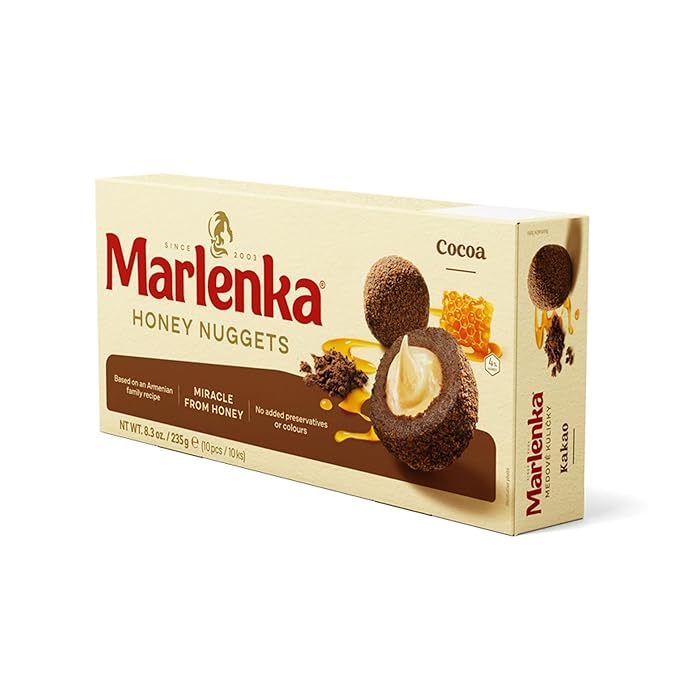 Marlenka Honey Cocoa Nuggets- 10 per box