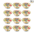 [SAPPORO ICHIBAN] Tonkotsu Ramen Bowl (Donburi) Noodles No. 1 Tasting Japanese Instant Cup Noodles (2.94 oz x 12 Bowls) (Tonkotsu)