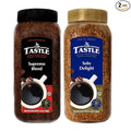 Café Tastlé Supremo Blend &amp Solo Delight 6.35 Ounce Instant Coffee Variety Pack of 2