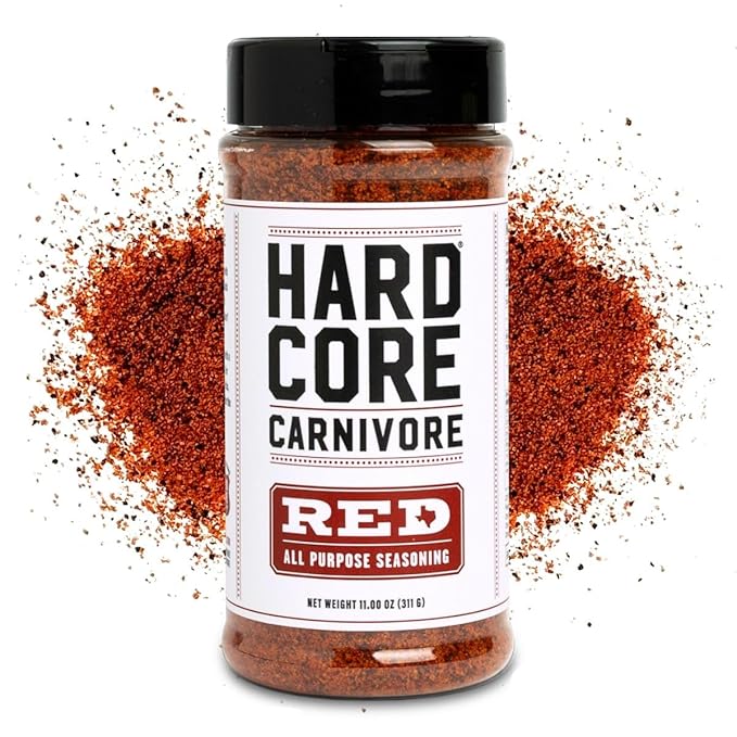 Hardcore Carnivore Core Pack (4 Rub Set) Black Beef Red All -Purpose Tex Mex Sweet BBQ Seasonings | Bold Texas-Made Flavors for Grilling Smoking and Cooking