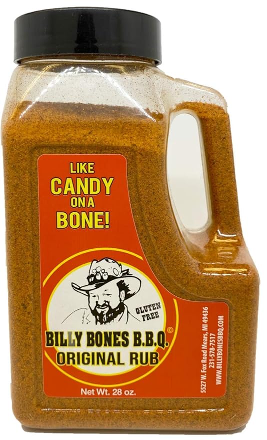 Billy Bones BBQ Award Winning Dry Rub Original Recipe