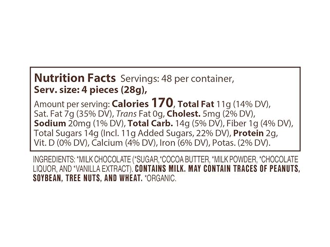Lake Champlain Bulk Organic Milk Chocolate Coins 180 Pieces 3 Pounds