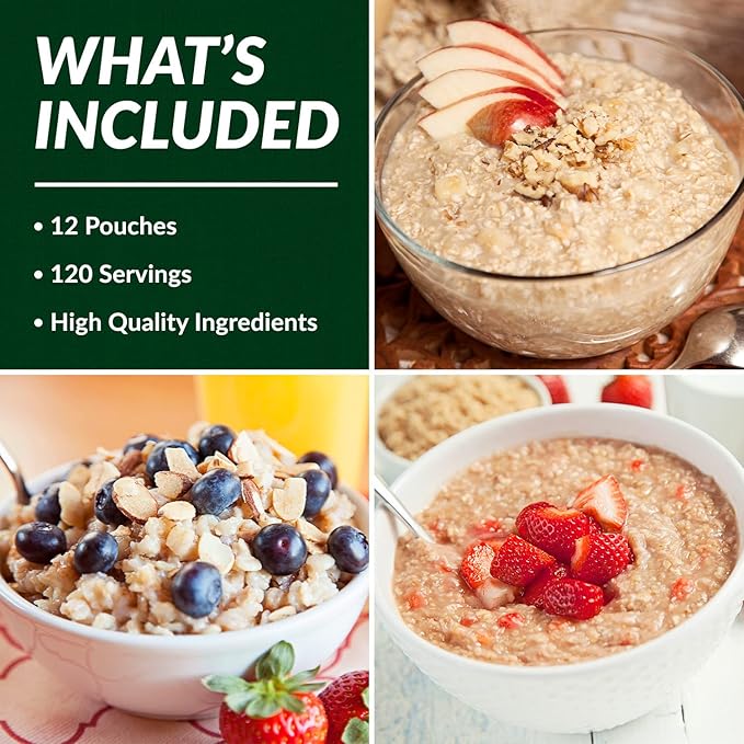 Valley Food Storage 120 Serving Breakfast Bucket | Emergency Food Supply with Easy Prep Breakfast Meals | 25 Year Shelf Life | Camping Food Prepper Supplies &amp Long Term Storage | Packaged in USA