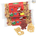 Pastabilities Fun Shaped Pasta for Kids - Christmas - Naughty or Nice Holiday Theme Non-GMO Natural Wheat and Vegetable Pasta All-Natural Kosher Certified Made in the USA (2 Pack 14 Oz)