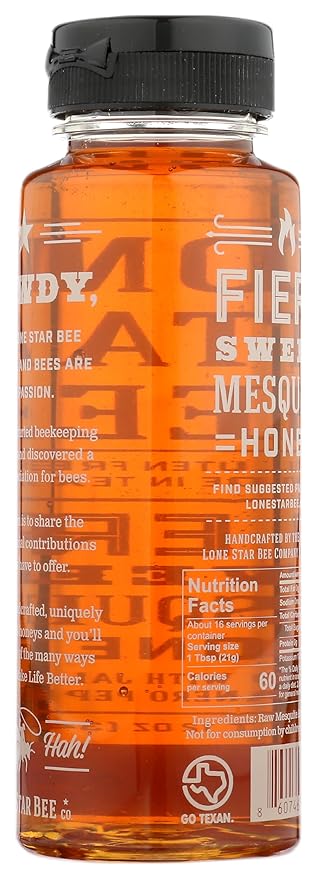 Lonestar Bee Co. Honey Fiery Mesquite 12 Ounce