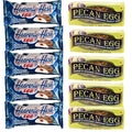 Emer's Easter Chocolate Eggs Assortment Gold Brick Heavenly Hash Pecan Individually Wrapped (Full Size Heavenly Hash Eggs/Pecan Eggs 10 Count)