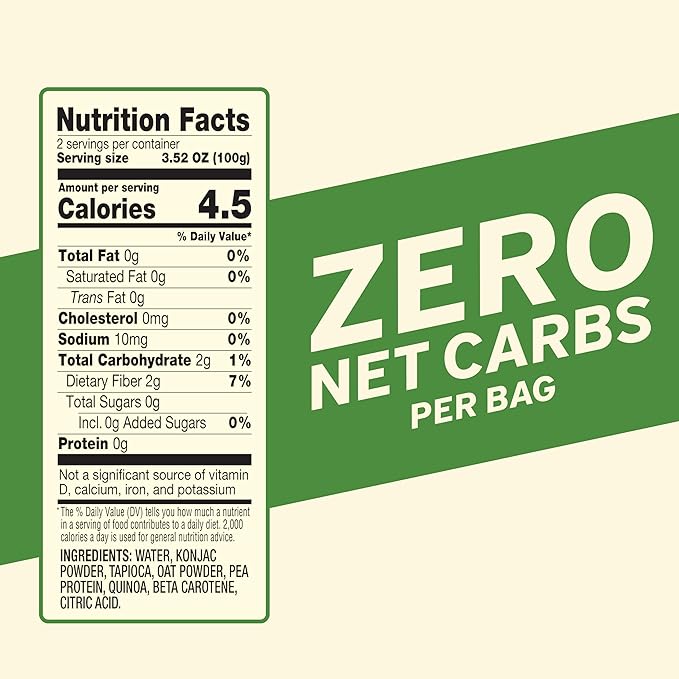 It’s Skinny Spaghetti Pasta – Low Carb Pasta Gluten Free Keto &amp Vegan-Friendly Shirataki Konjac Sugar-Free High in Fiber Only 4.5 Calories Per Serving Ready in 2 Minutes (24 Packs)