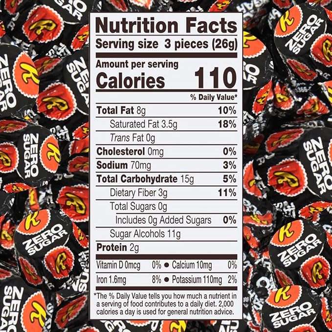 Zero Sugar Miniatures Dark Chocolate 2 Pound Zero Sugar Peanut Butter Cups Delights Indulgent Dark Chocolate Peanut Butter Cups For Enjoyment Perfect For Snacking Parties and Gifts