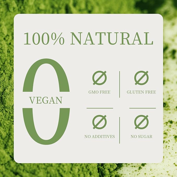 Chaism Ceremonial Grade Matcha Green Tea Powder - Single Serve Packets Premium First Harvest USDA Organic Gluten-Free Vegan 100% Pure (20-Packets)
