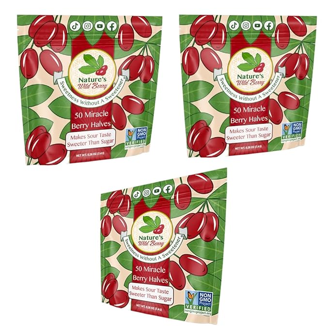 Nature’s Wild Berry 3 Count Freeze-Dried Berry Box for 50 Pack Program