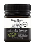DownUnder Honey New Zealand Honey UMF 15+ (MGO 514+) Independently Tested and Certified 100% Genuine Honey Manuka Great Taste for Daily Wellness 8.8 oz (250g)