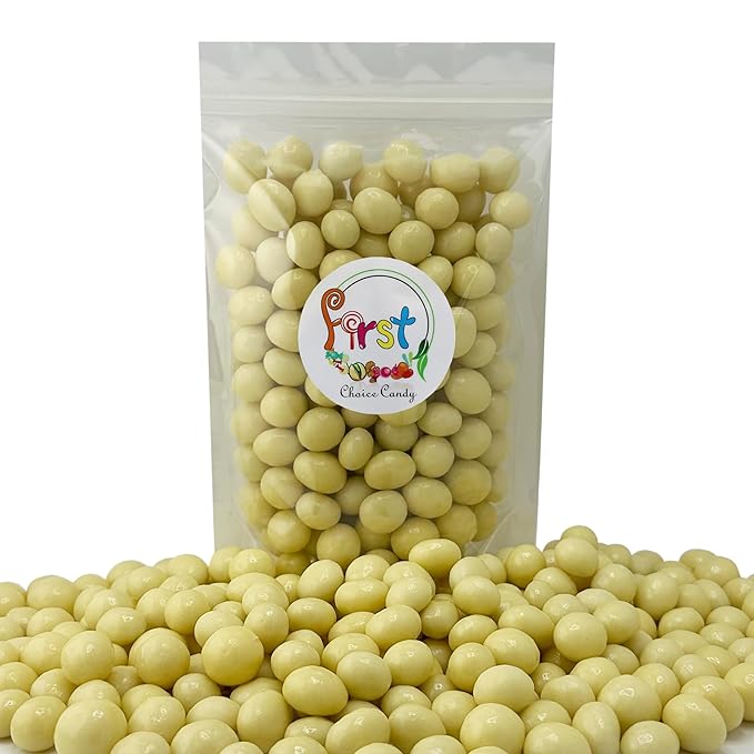 Chocolate Covered Roasted Espresso Coffee Beans (2 Pound White Chocolate)