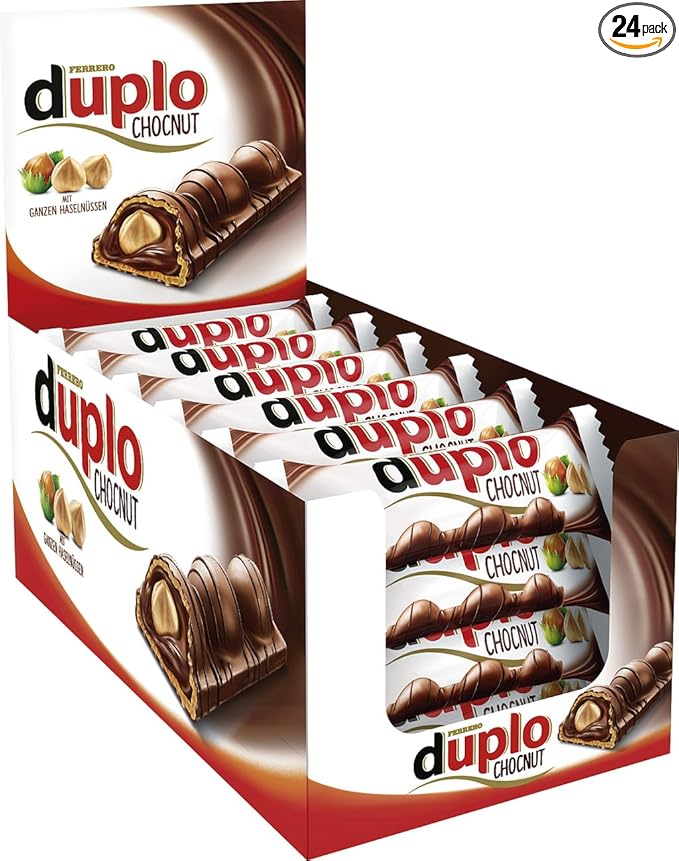 Duplo Chocnut 24 bars per pack (24 x 26g)